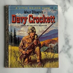 Disney Davy Crockett Little Golden Book